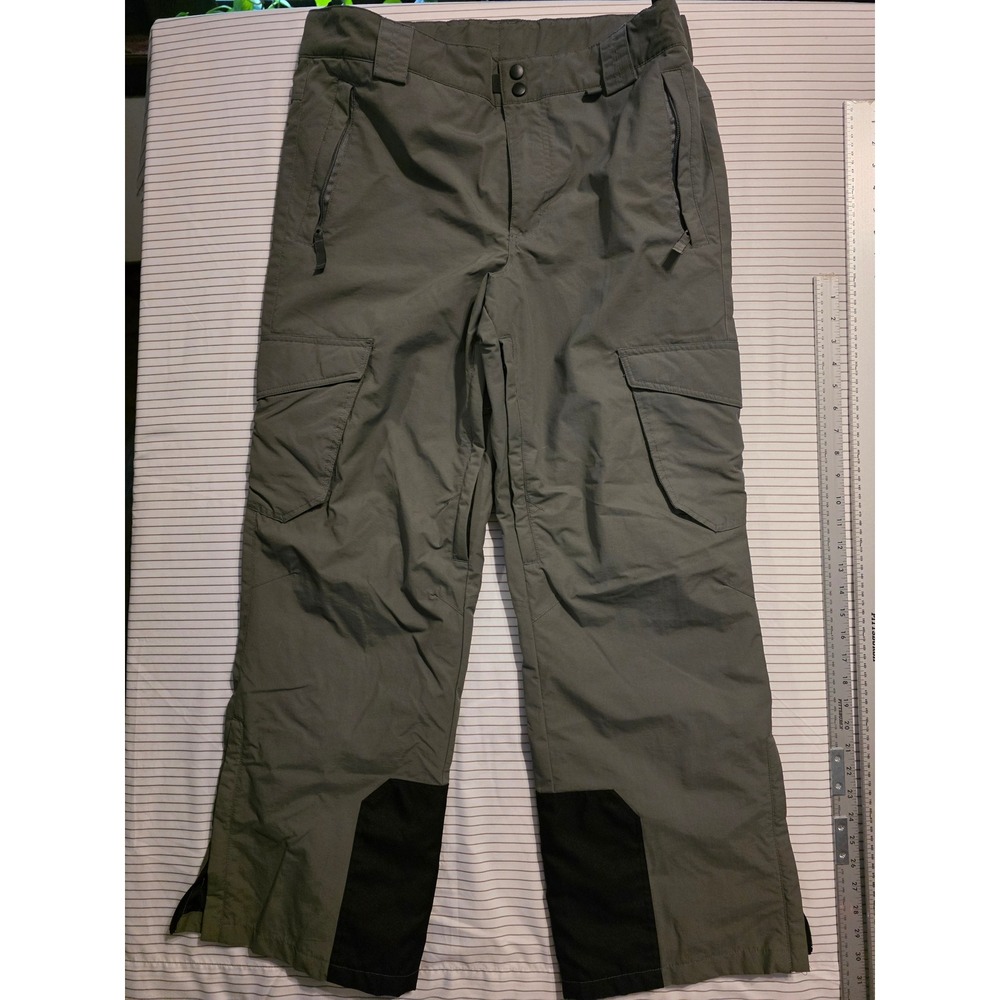 1281 Slalom Mens Cargo Snow Pants Olive Green Size Lrg 960F14SLM04 Ski Snowboard